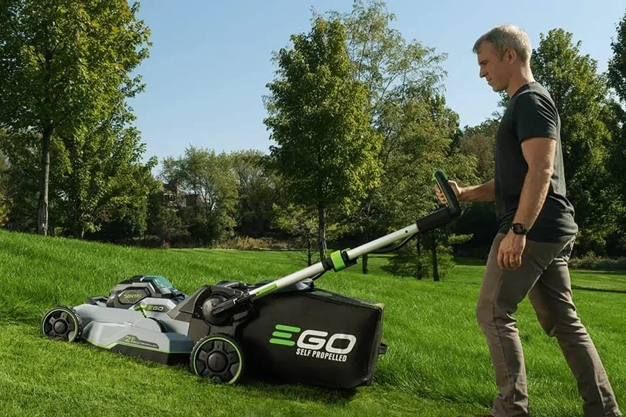 push lawnmowers